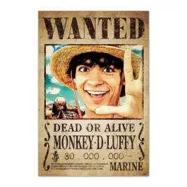 plakat-one-piece-poszukiwany-monkey-d-luffy-do-dekoracji-wnetrz