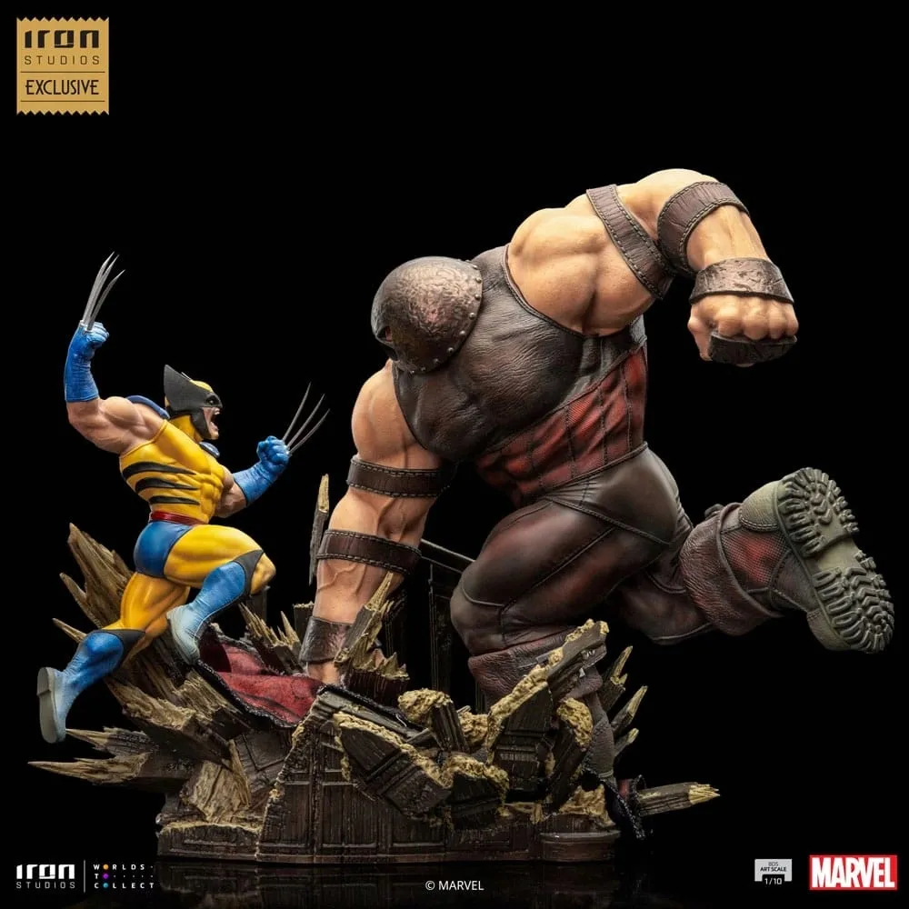 figurka-marvel-bds-art-scale-1-10-wolverine-vs-juggernaut-iron-studios
