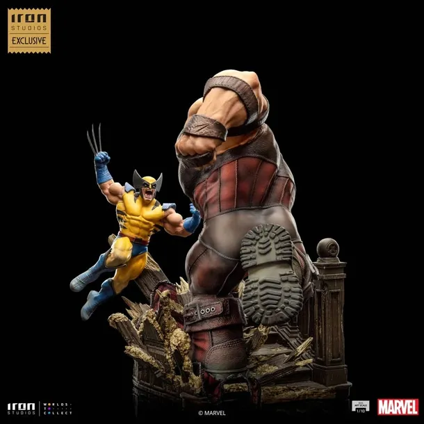 figurka-marvel-bds-art-scale-1-10-wolverine-vs-juggernaut-iron-studios-marka-brand