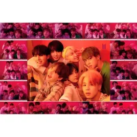 plakat-selfie-bts-magia-k-popu-w-twoim-wnetrzu