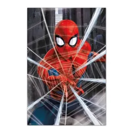 plakat-marvel-spider-man-dynamiczna-scena-superbohatera-do-wnetrza