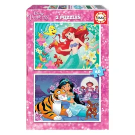 educa-borras-puzzle-disney-ksiezniczki-ariel-i-jasmine-2x48-elementow