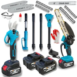 zestaw-ogrodowy-3w1-pila-lancuchowa-sekator-wysiegnik-2m-2x-aku-li-ion