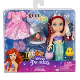 jakks-pacific-lalka-ariel-w-stylu-disney-mala-syrenka-15-cm-land-and-sea