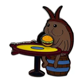 broszka-spongebob-squarepants-karaluch-z-krabby-patty-5-cm