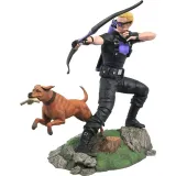 diamond-select-figurki-marvel-gallery-hawkeye-dog-diorama-23-cm