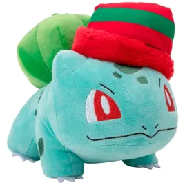 jazwares-pluszowa-maskotka-pokemon-bulbasaur-christmas-20cm-premium