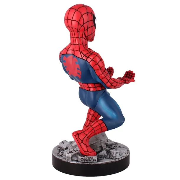 exquisite-gaming-figurka-spiderman-21cm-clamping-bracket-cable-guy-wysokosc-produktu-14-cm