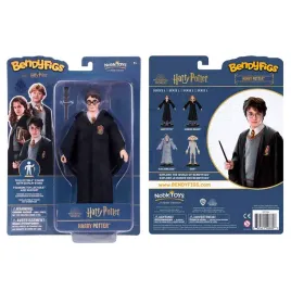noble-collection-figurka-harry-potter-z-rozdzka-bendyfigs-19cm