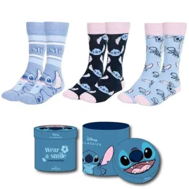 cerda-disney-stitch-zestaw-3-par-skarpetek-dla-doroslych-oficjalny-produk