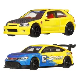 hot-wheels-premium-1-64-diecast-2-pack-honda-civic-type-r-ek9-and-type-r