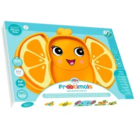 frootimals-talerz-silikonowy-orangiefly-antyposlizgowy-do-dziecka