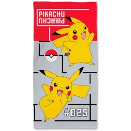 nintendo-oficjalny-recznik-plazowy-pikachu-pokemon-z-bawelny