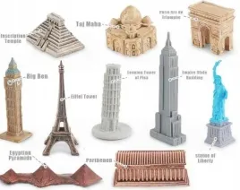 miniaturowe-ikony-swiata-zestaw-10-slawnych-budowli-merkpol