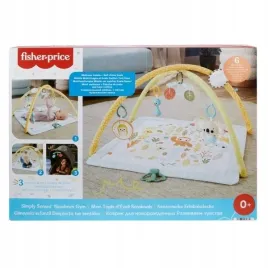 mata-sensoryczna-premium-fisher-price-z-lukiem-i-6-zabawkami-dla-niemowlat