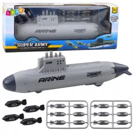 lodz-podwodna-leantoys-z-torpedami-mechanizm-friction-28-cm-szara