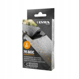 lyra-kredka-woskowa-economy-795-czarna-12-szt-blister