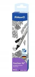 pelikan-fineliner-96-04-mm-cienkopis-czarny-zestaw-10-szt