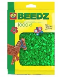 zielone-koraliki-do-prasowania-ses-1000-sztuk-w-zestawie