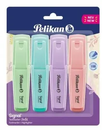 pelikan-signal-pastel-zakreslacze-4-kolory-koncowka-3-grubosci