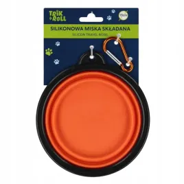 trikandroll-skladana-silikonowa-miska-dla-zwierzat-13-cm-pomaranczowa
