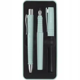 faber-castell-polyzestaw-pioro-wieczne-b-dlugopis-caribic-blue