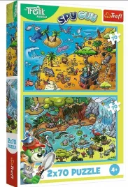 puzzle-trefl-2x70-elementow-w-krainie-zwierzat-dla-dzieci-4