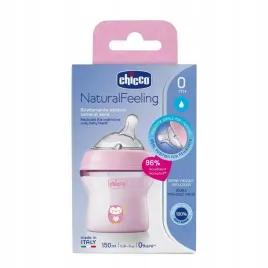 chicco-butelka-naturalfeeling-150-ml-rozowa-antykolkowa-0m