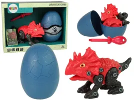 dinozaur-triceratops-diy-z-jajkiem-zestaw-leantoys-dla-dzieci-3