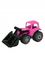 traktor-plasto-z-ladowaczem-32-cm-rozowy-wysoka-jakosc-dla-dzieci-1