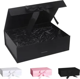 czarne-eleganckie-pudelko-prezentowe-z-kokardka-wstazka-i-wypelniaczem