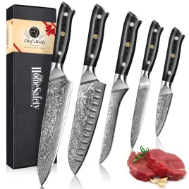 home-safety-zestaw-nozy-kuchennych-damast-5-sztuk-stal-damascenska