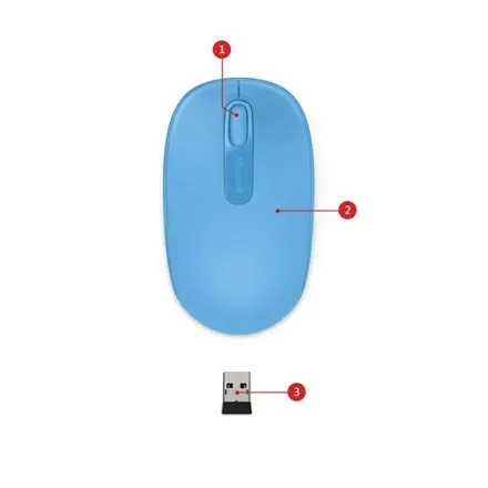 microsoft-1850-cyan-wireless-mouse-stan-nowy