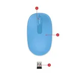 microsoft-1850-cyan-wireless-mouse-stan-nowy