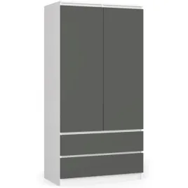 szafa-s-90-cm-2-drzwi-2-szuflady-biala-grafit-szary