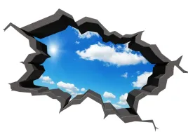 naklejki-na-sufit-lub-sciane-3d-niebo-sky-70x50cm