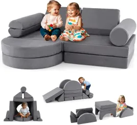 costway-sofa-dziecieca-modulowa-costway-13-elementow-kanapa-piankowa-zestaw