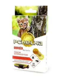 pchelka-obroza-przeciwpchelna-wodoodporna-dla-kota-regulowana-30-cm