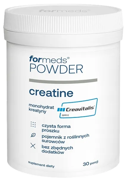 ForMeds POWDER creatine KREATYNA SPORT MIĘŚNIE PAMIĘĆ KONCENTRACJA