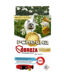 pchelka-obroza-dzwonek-przeciw-ektopasozytom-dla-kotow-odblaskowa-30cm