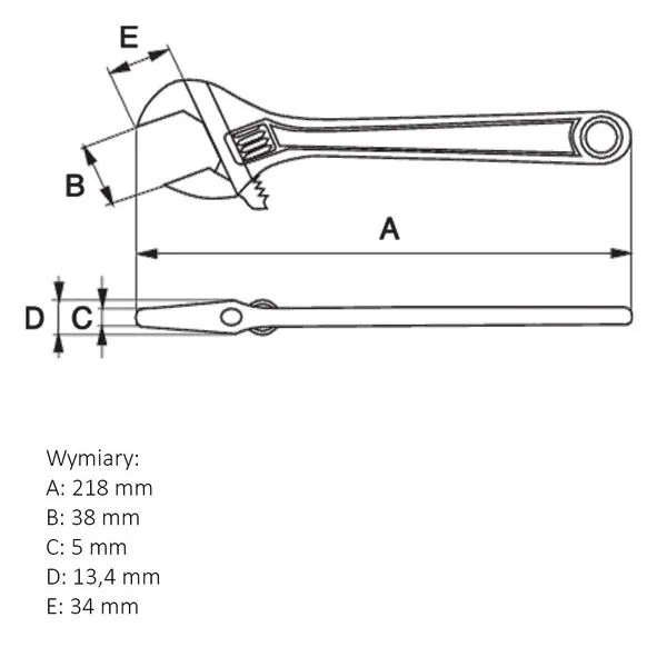 bahco-9031-klucz-nastawny-szwedzki-218mm-ergo-38mm-stan-nowy-kod-producenta-9031