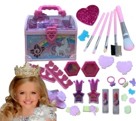 kuferek-z-kosmetykami-mega-akcesoria-buciki-pedzelki-spinki-pedzle-makeup