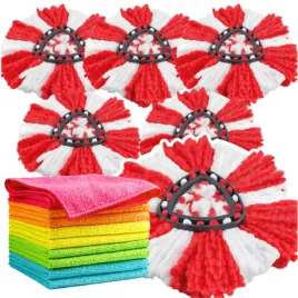 6-x-wklad-do-mopa-obrotowego-turbo-zamiennik-vileda-koncowka-gratisy