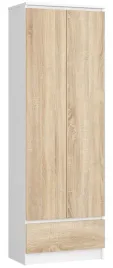 regal-biurowy-szafa-r-60-cm-clp-1-szuflada-2-drzwi-bialy-sonoma