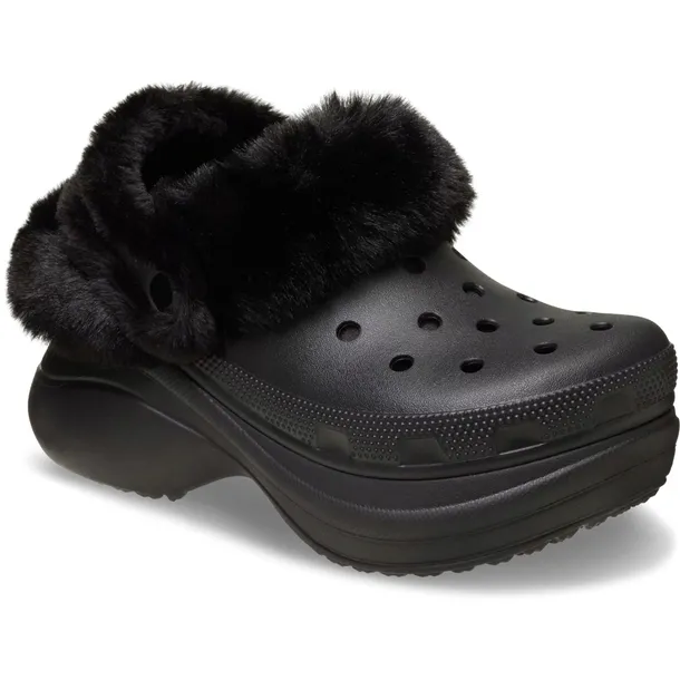 Crocs Ocieplane Klapki Damskie Platforma Bae Lined 211753 Clog 41-42
