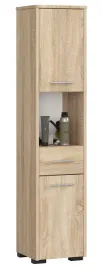 slupek-regal-lazienkowy-fin-2d-1sz-1w-dab-sonoma