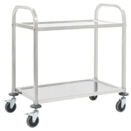 2-poziomowy-wozek-kelnerski-95x45x835-cm-stal-nierdzewna