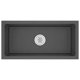 recznie-robiony-zlew-kuchenny-czarny-stal-nierdzewna