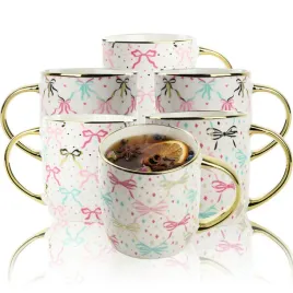 6x-kubek-ze-zlotym-uchem-do-kawy-herbaty-porcelanowy-350ml-wzor-w-kokardki