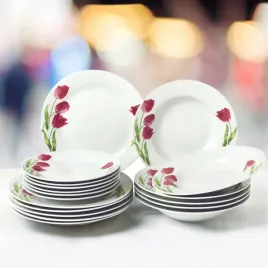 serwis-obiadowy-porcelanowy-zestaw-talerzy-bialy-na-6-osob-wzor-tulipany